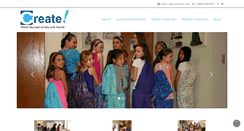 Desktop Screenshot of createsew.com